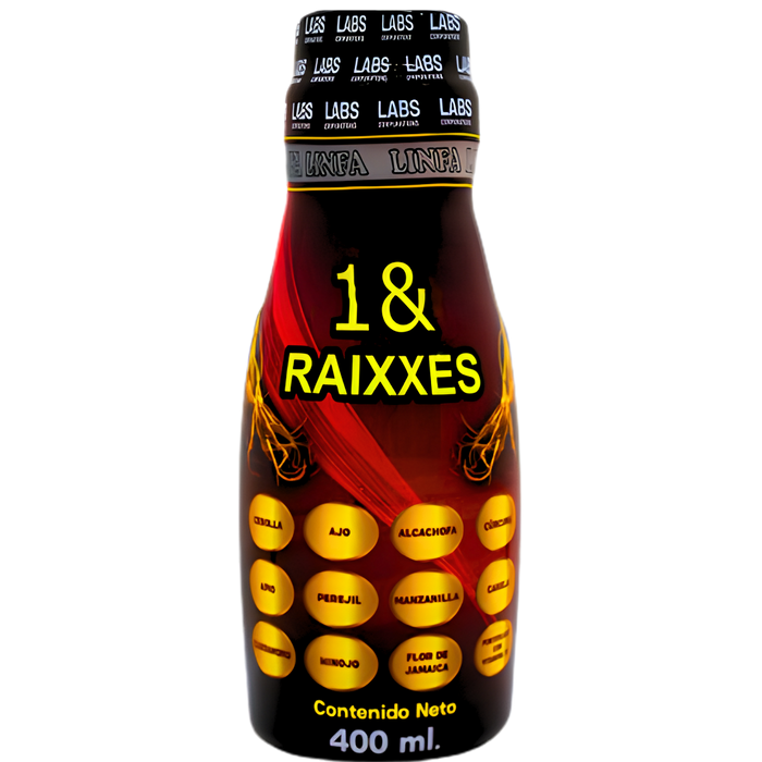 18 Raixxes - Desintoxicante, Diurético Natural y Digestivo (400ml)