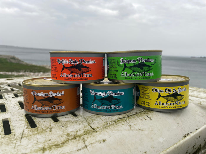 Albacore Tuna - Brady's Oysters Canned Goods