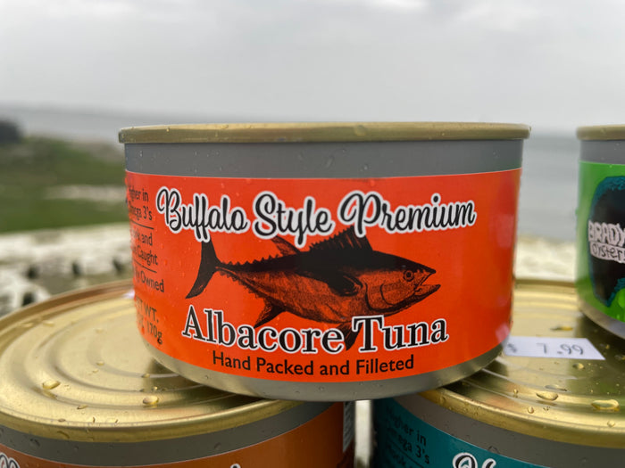 Albacore Tuna - Brady's Oysters Canned Goods