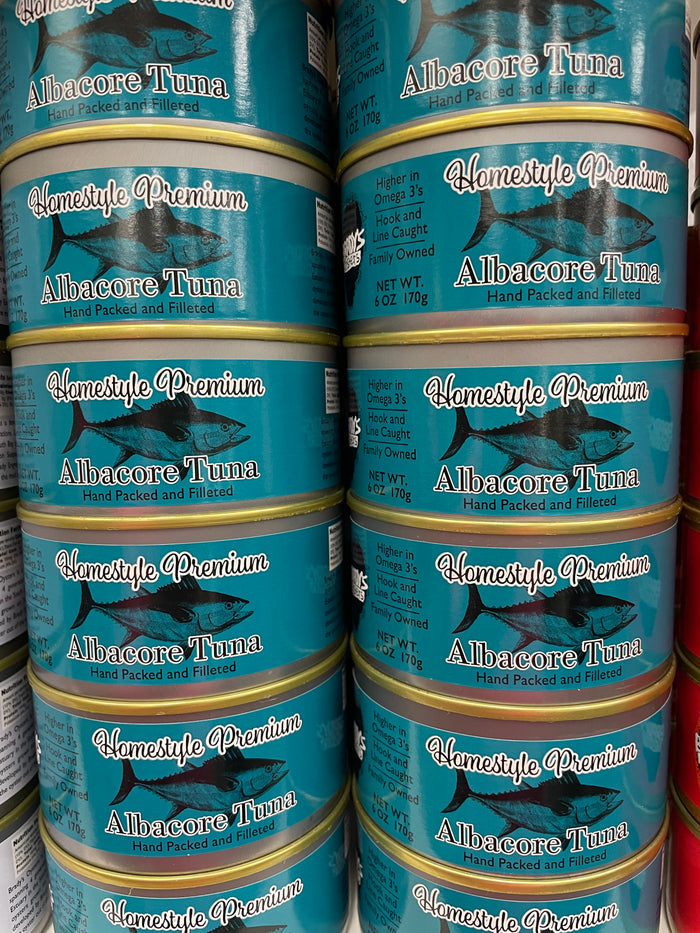 Albacore Tuna CASES of 12 - Brady's Oysters Canned Goods