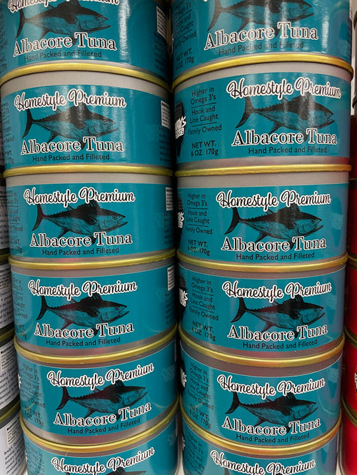 Albacore Tuna CASES of 12 - Brady's Oysters Canned Goods