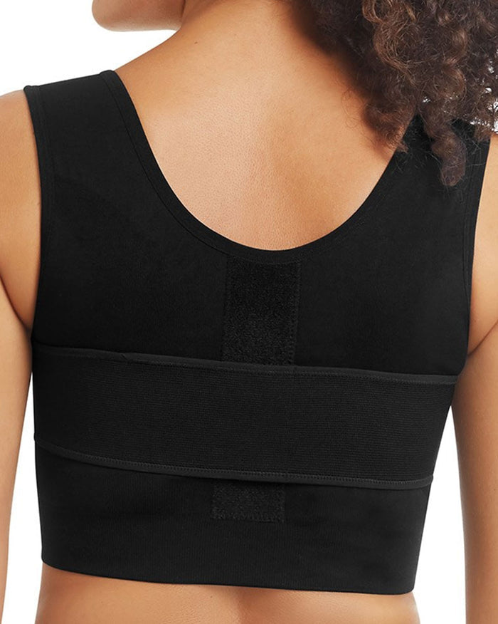 Amoena Sina Seamless Post-Surgical Bra - Black