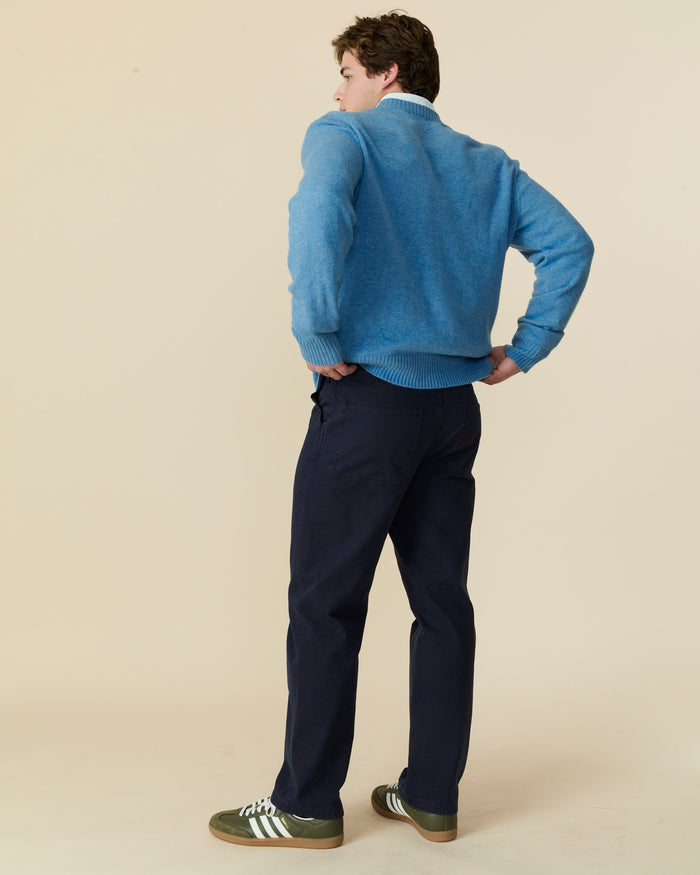 Babar Cashmere Sweater Blue