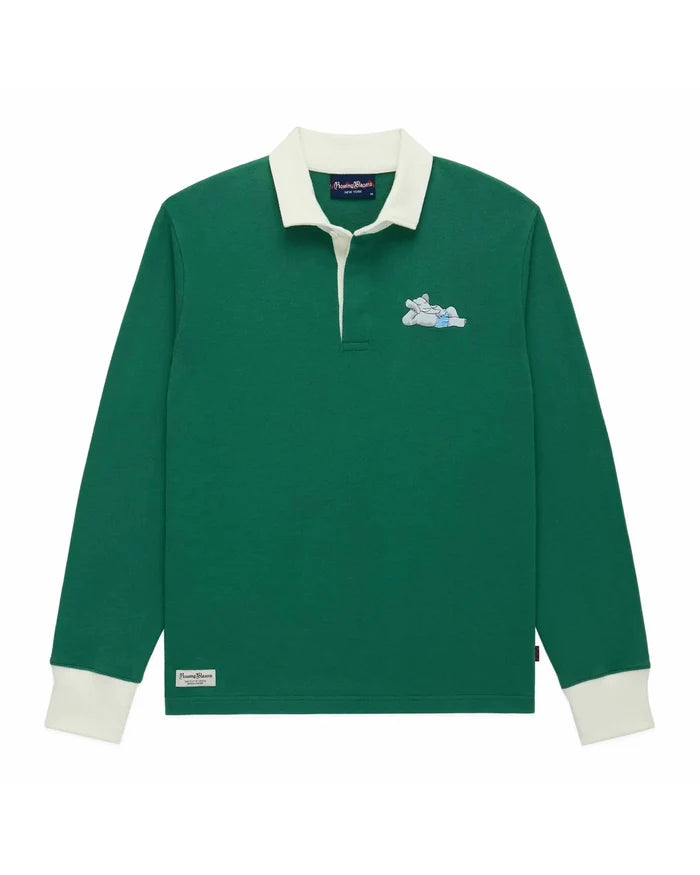Babar Cotton Rugby Green