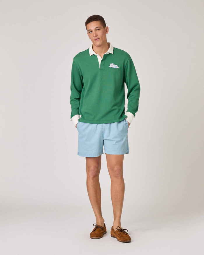 Babar Cotton Rugby Green