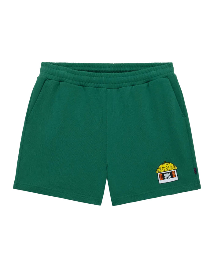Babar Cotton Rugby Pull On Short Green