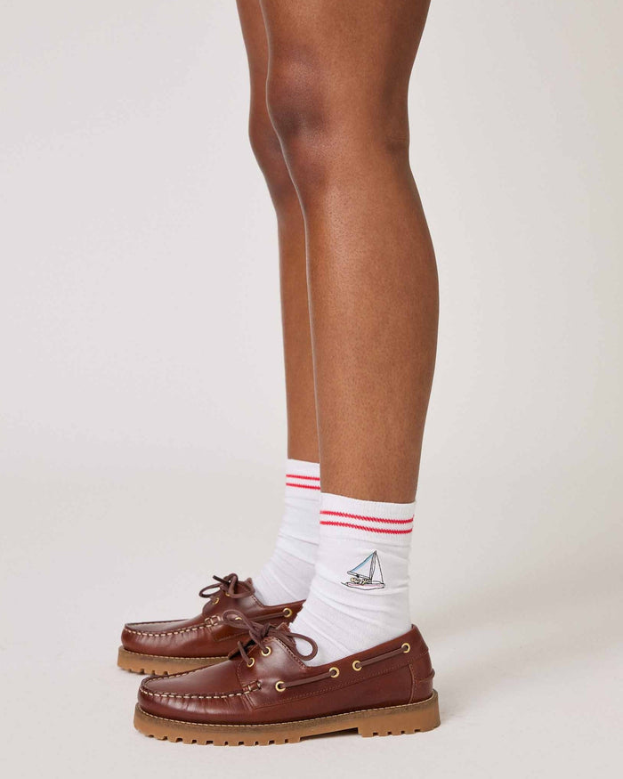 Babar Socks White