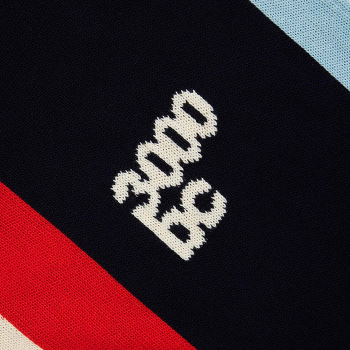 Backgammon Sweater Red Brown Multicolor