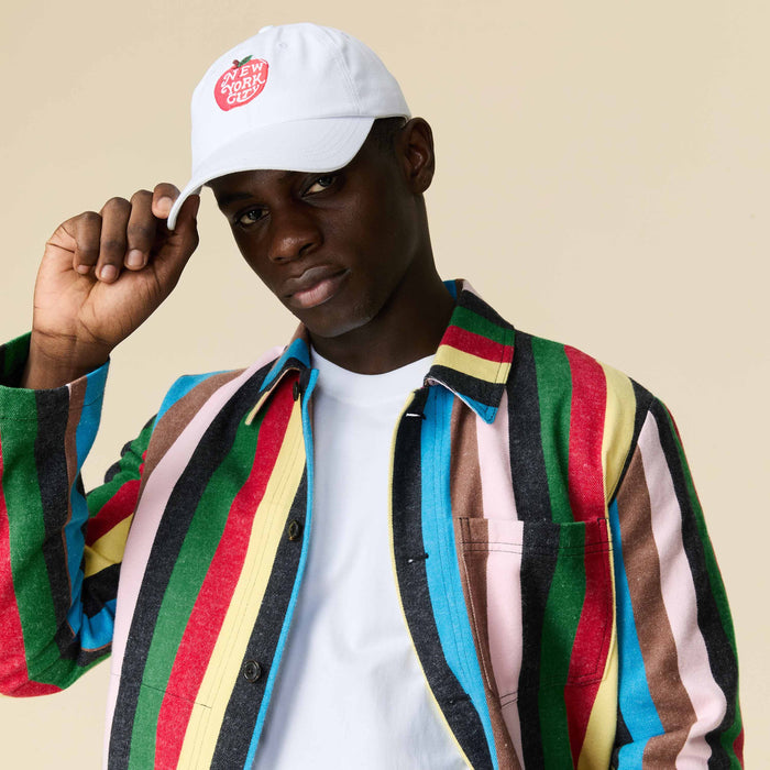 Big Apple Baseball Cap White