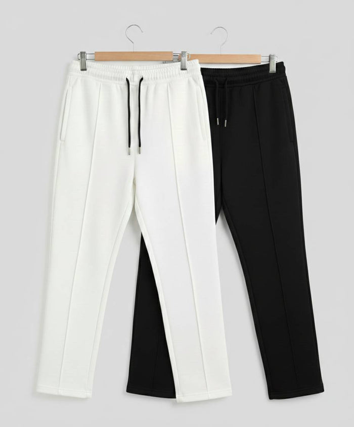 BLACK & WHITE RELAXED FIT TROUSER – THE SIGNATURE DUO