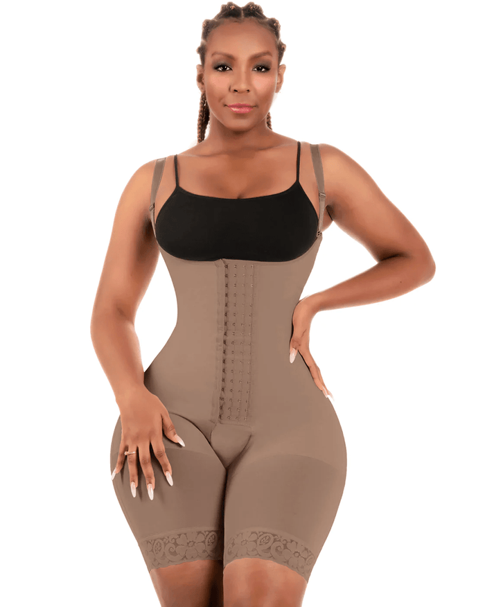ShapewearUSA - Bling Shapers Colombian Faja with Butt Lift Wide Hips 3