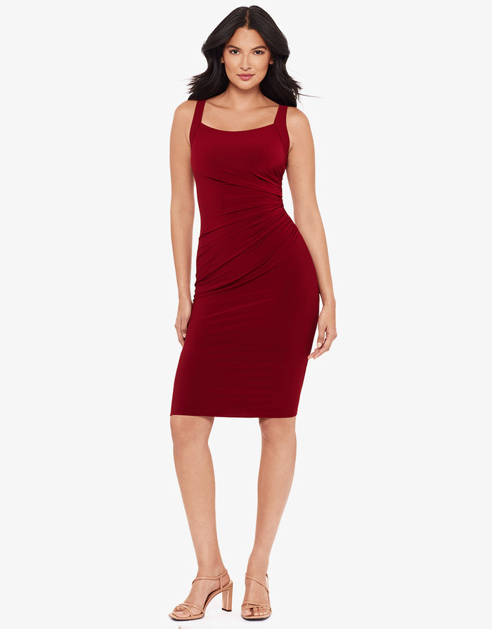 Body Diva Dress - Crimson