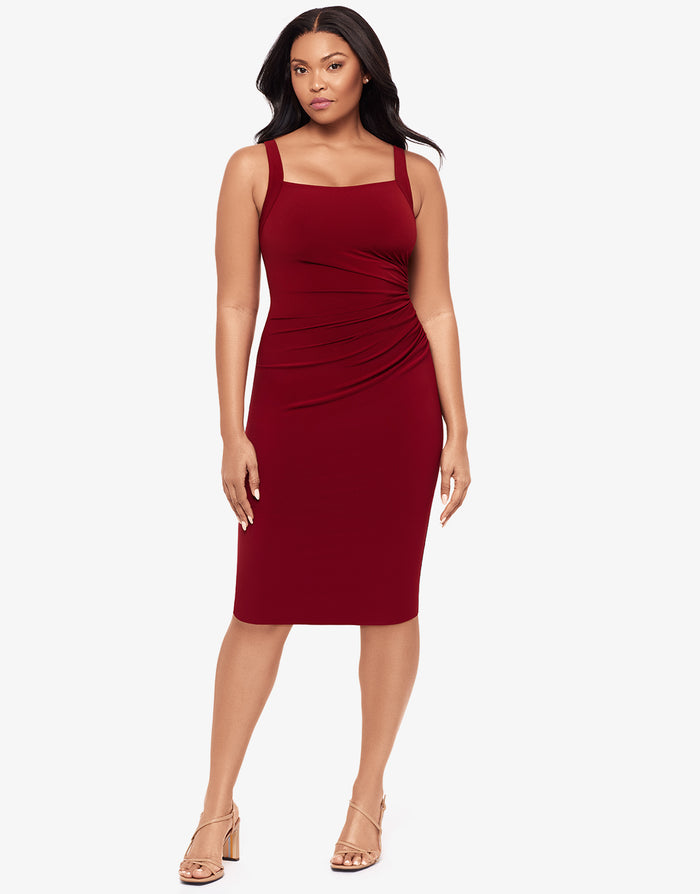 Body Diva Dress - Crimson
