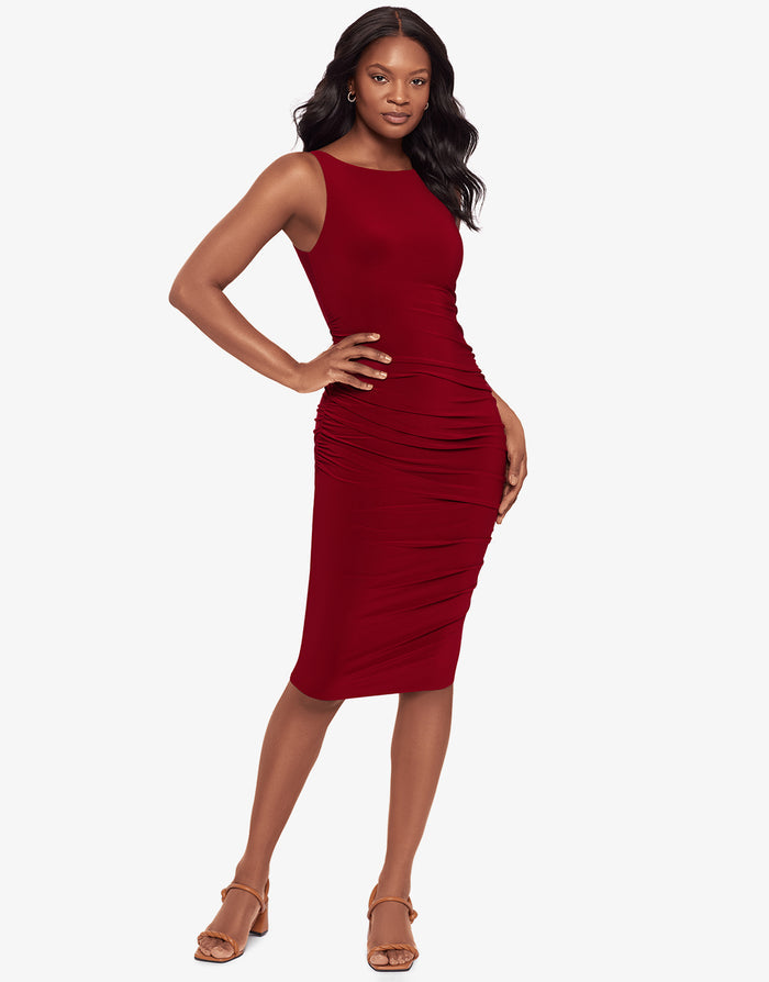 Body Regi Dress - Crimson