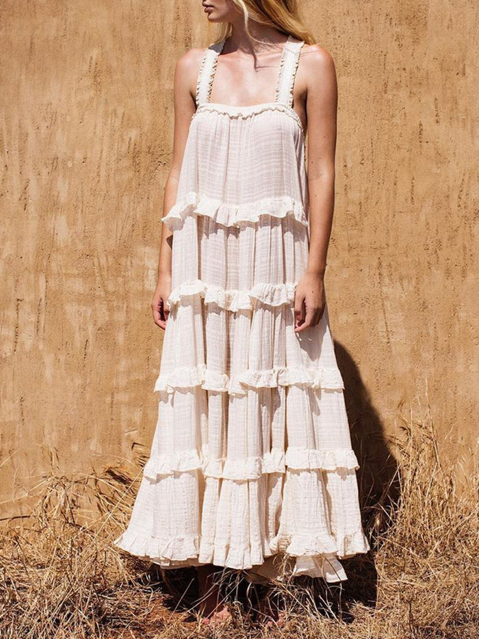 Bohemian Elegant Holiday Maxi Dress