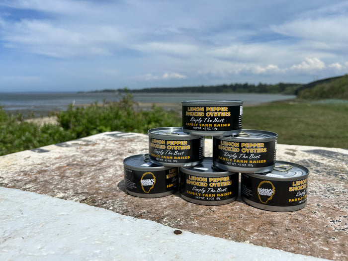 Brady's Canned Smoked Oysters - NEW 4.5 oz can!