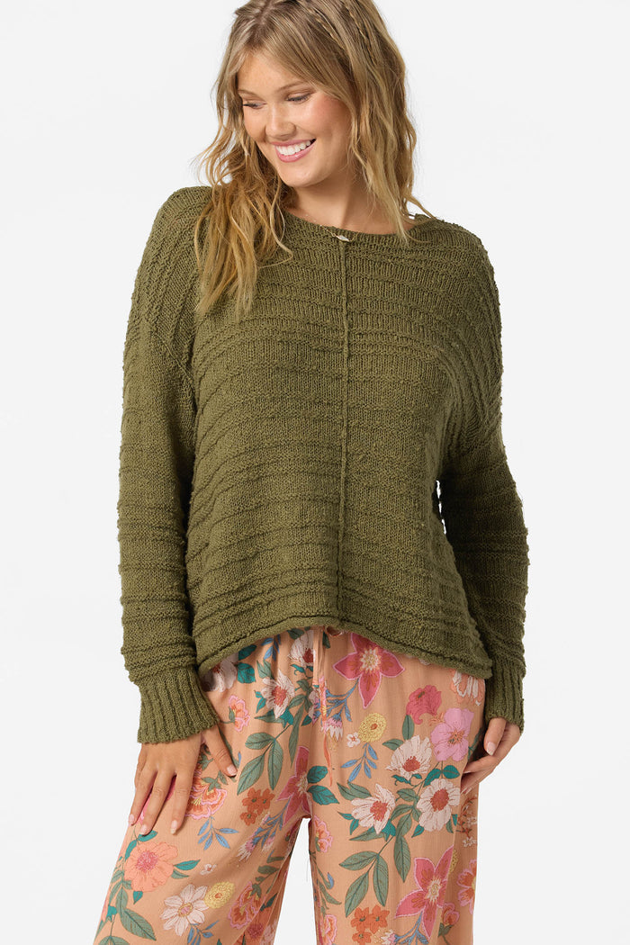 Brayton Long Sleeve Sweater - Martini Olive | O'Neill
