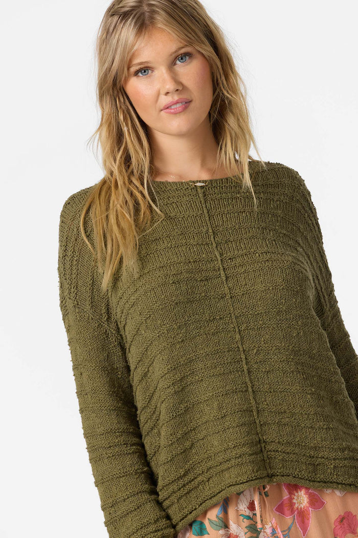 Brayton Long Sleeve Sweater - Martini Olive | O'Neill