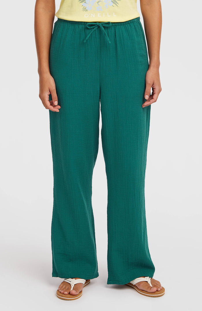 Brenda Structured Pants | Botanical Heat
