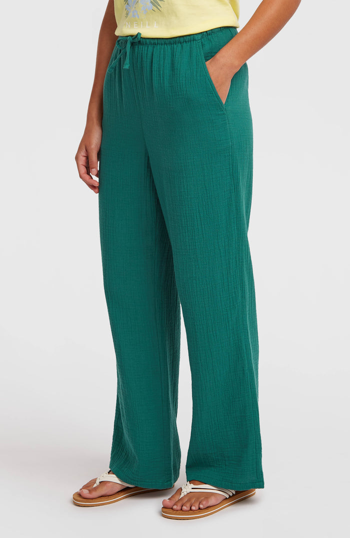 Brenda Structured Pants | Botanical Heat