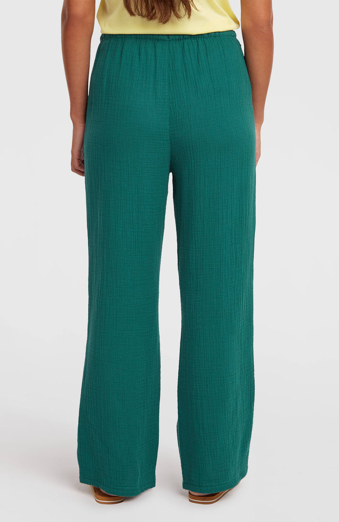 Brenda Structured Pants | Botanical Heat