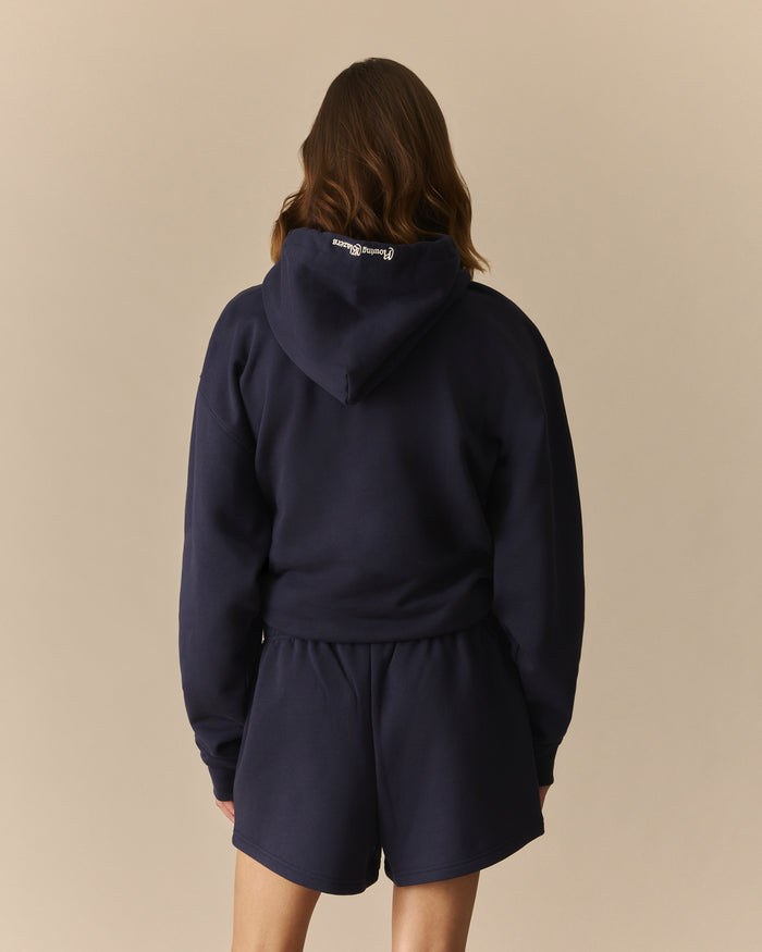 Cambridge Cotton Fleece Short Navy Navy / XL