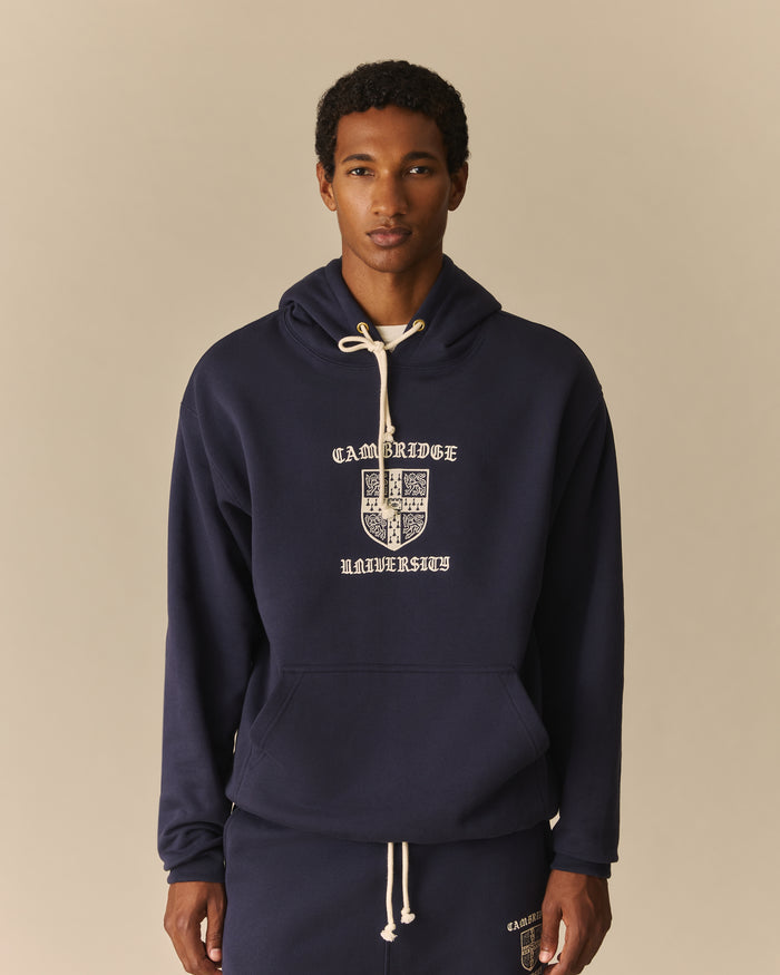 Cambridge University Graham Hoodie Navy