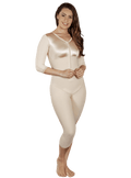 Caromed Sculptures Below the Knee Body Shaper with Sleeves