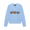 Cashmere Bears Sweater Blue