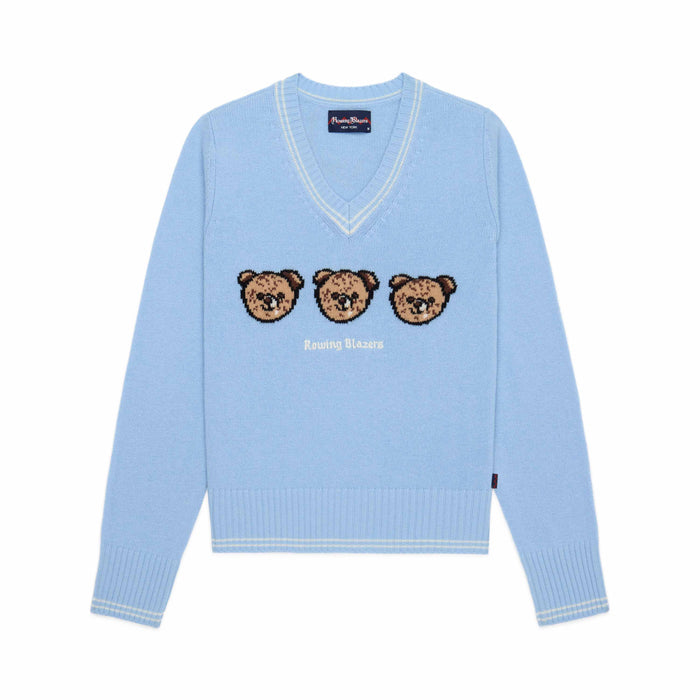 Cashmere Bears Sweater Blue