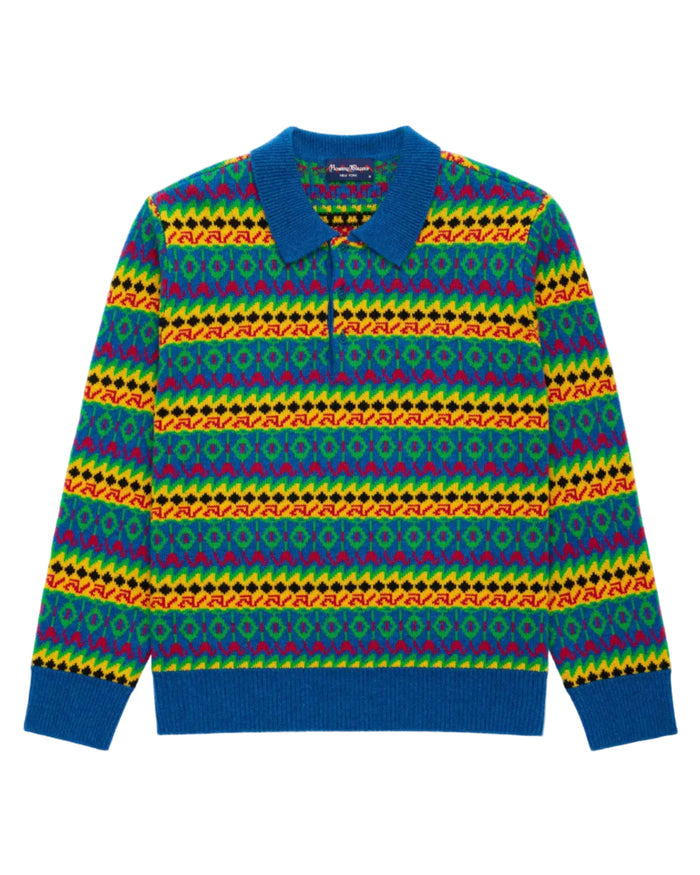 Cashmere Fairisle Sweater Polo Après-Ski