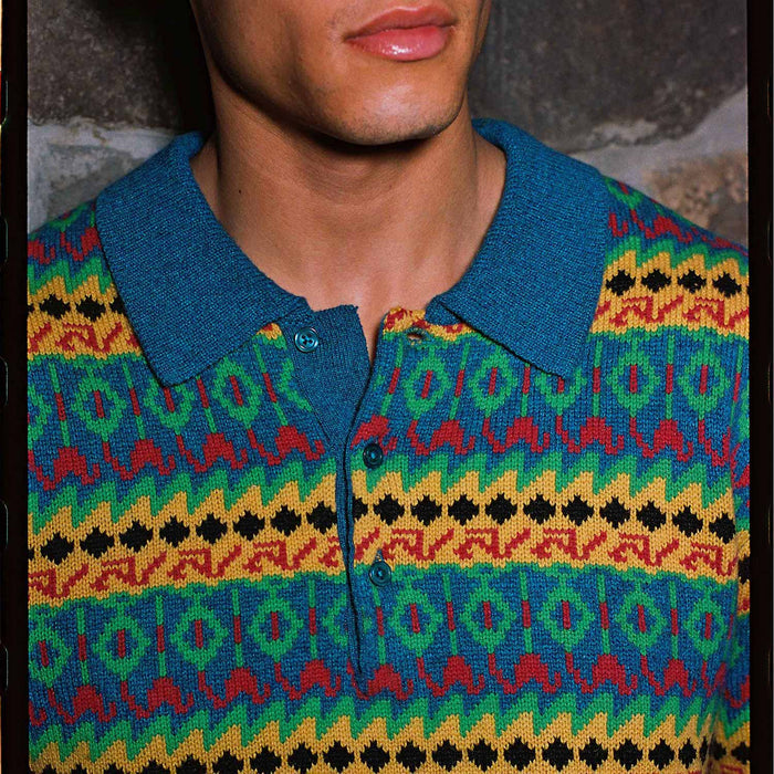 Cashmere Fairisle Sweater Polo Après-Ski