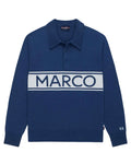 Cashmere Marco Polo Sweater Blue