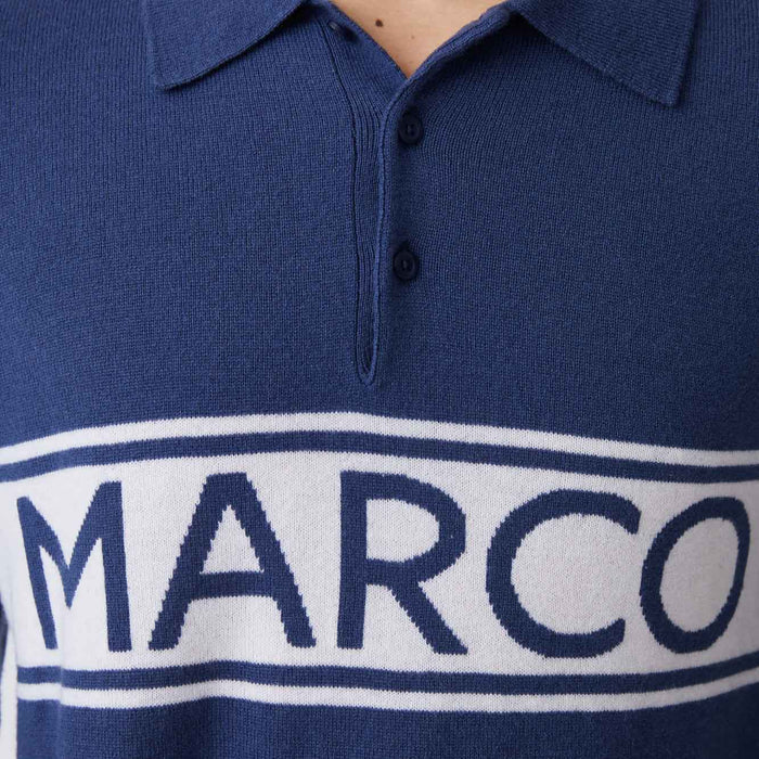 Cashmere Marco Polo Sweater Blue