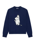 Cashmere Moomin Icon Sweater Navy