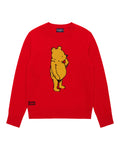 Cashmere Winnie-the-Pooh Sweater Red