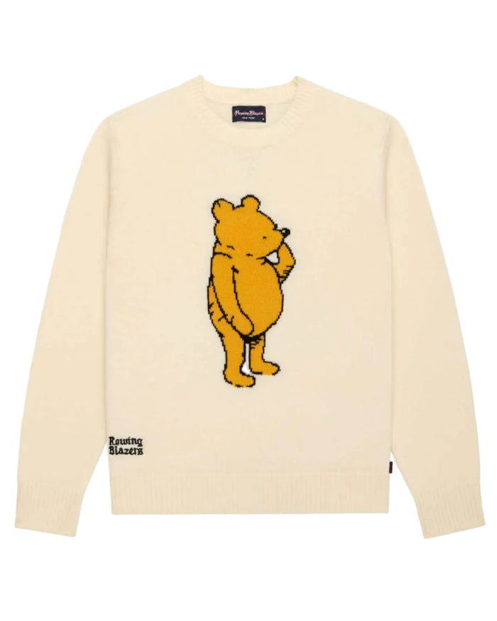 Cashmere Winnie-the-Pooh Sweater White