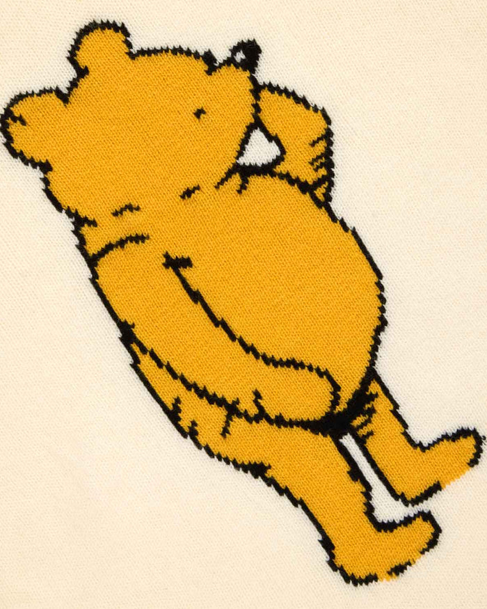 Cashmere Winnie-the-Pooh Sweater White