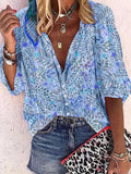 Casual Collar Fashion Long-sleeved Shirt