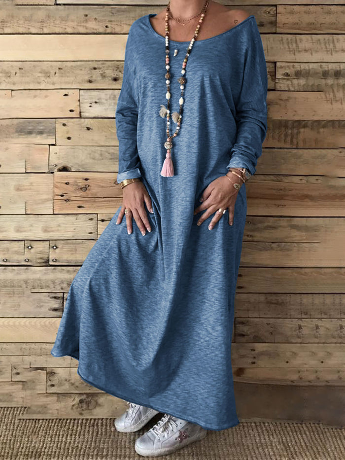 Casual Fashion Loose Maxi Dress