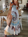 Casual Fashion Vest Maxi Dress for Vacation