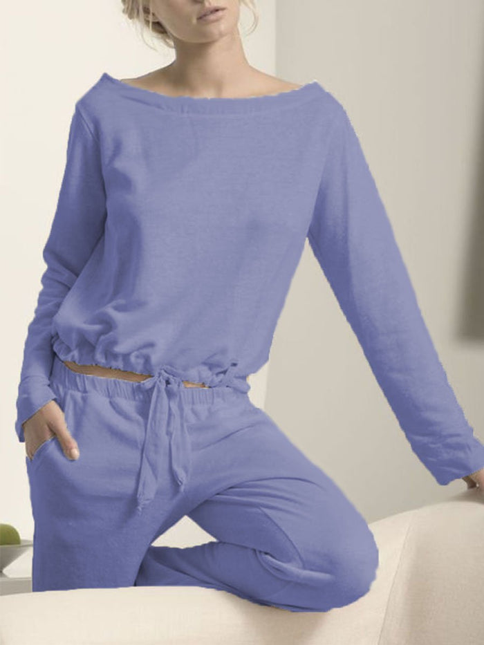 Casual Home Lace Elegant Fashion Suit