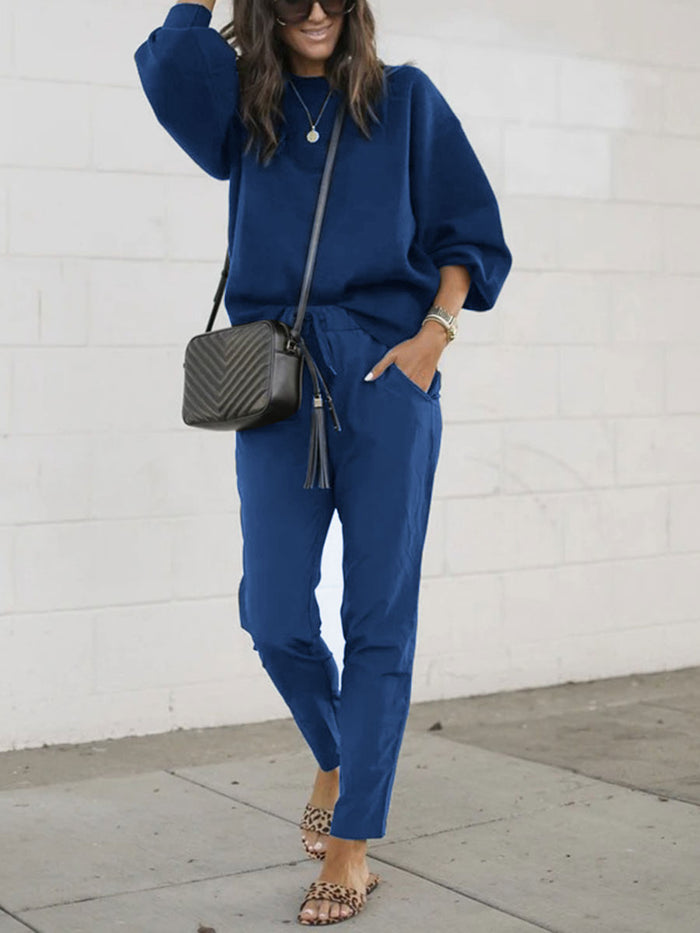 Casual Loose Two-piece Suit