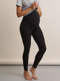 Casual Solid Color Maternity Pants