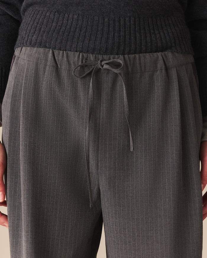 Cath Pinstripe Pant Gray Gray / XL