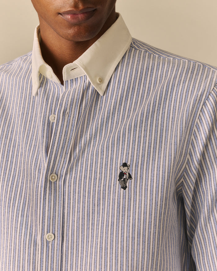 Charlie Classic Babar Oxford Shirt Light Blue Light Blue / XL