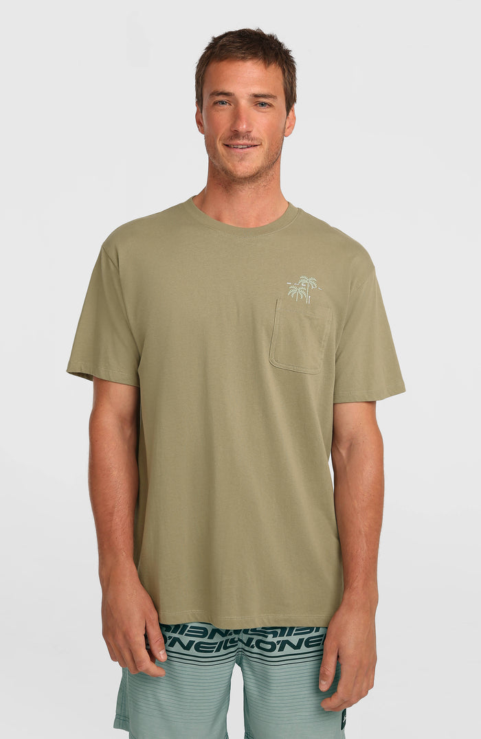 Chest Pocket T-Shirt | Avery Fern