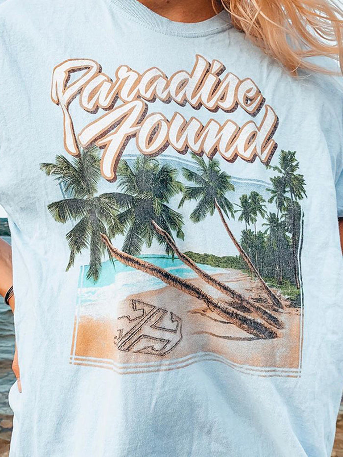 Coconut Printed Loose Casual Short-sleeved T-shirt