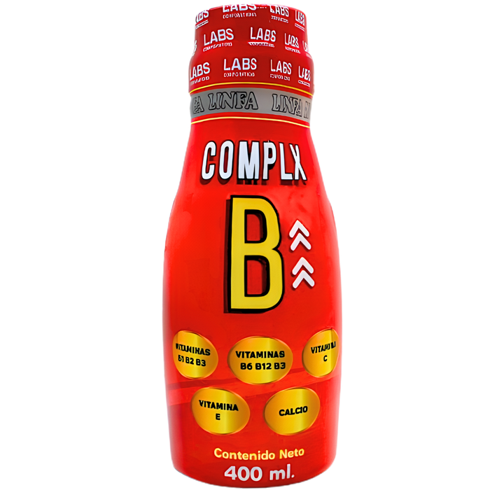 Complex B - Suplemento Vitamínico para Energía y Sistema Nervioso (400ml)