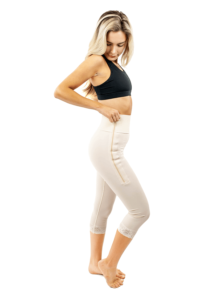 ContourMD Mid Calf Girdle Waist Slit Crotch By Contour - Style 2